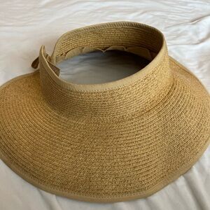 Nine West Tan Sun Visor